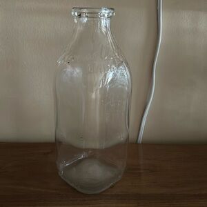 Vintage milk bottle